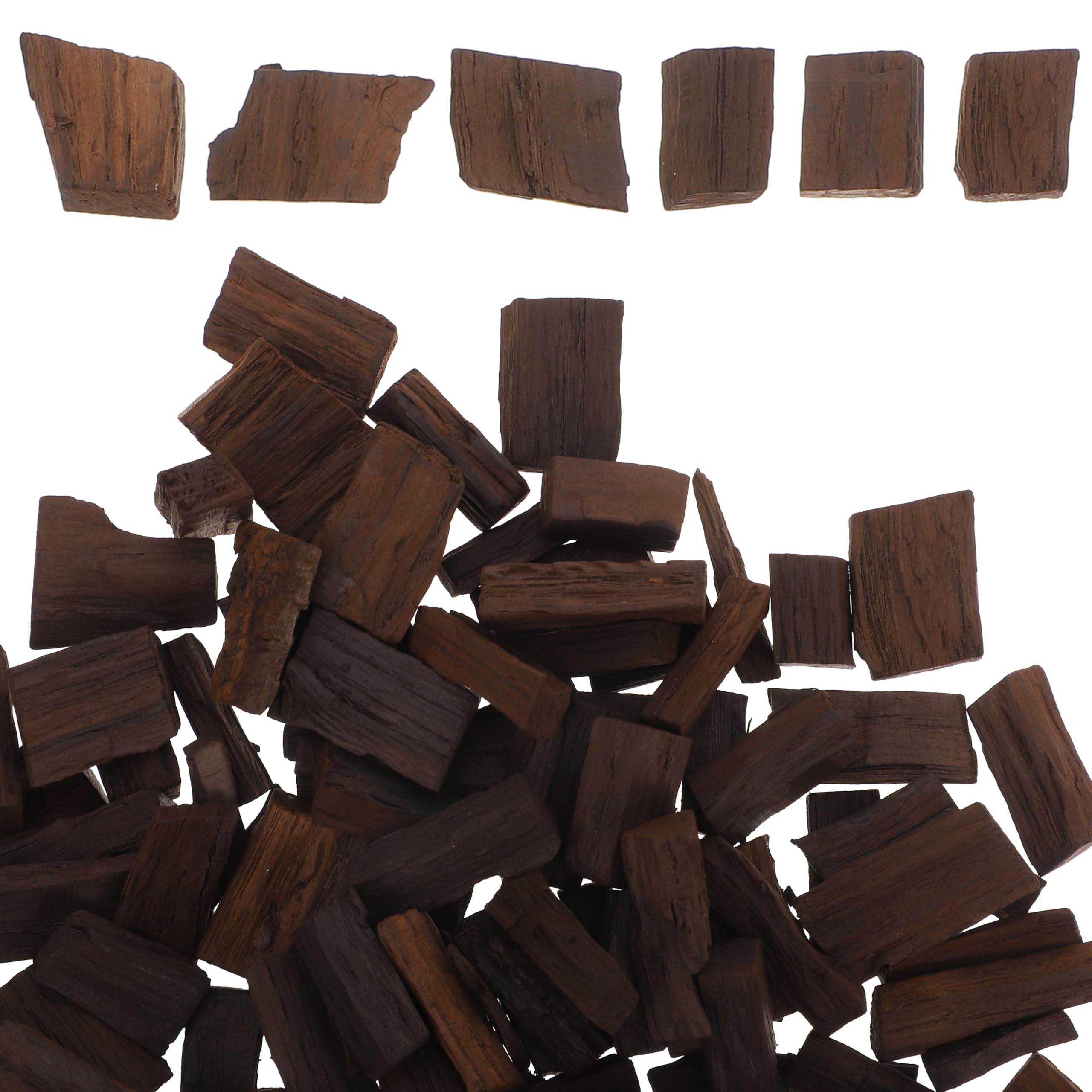 Amosfun Paquete De Virutas De Roble Tostado para Elaboración Casera De Vino Y Whisky 0.78X0.78X0.19In Astillas De Madera para Mejorar Aroma Y Sabor En Proyectos Artesanales