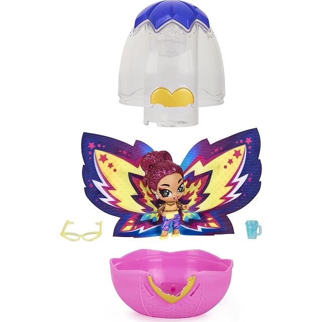 Foto 2 de 8 de Hatchimals Pixies, Wilder Wings Pixie con alas de Tela y 2 Accesorios (los Estilos Pueden Variar)
