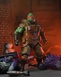 NECA Teenage Mutant Ninja Turtles (The Last Ronin) -1:7 Scale Collectible Action Figure, Ultimate Flashback Michelangelo