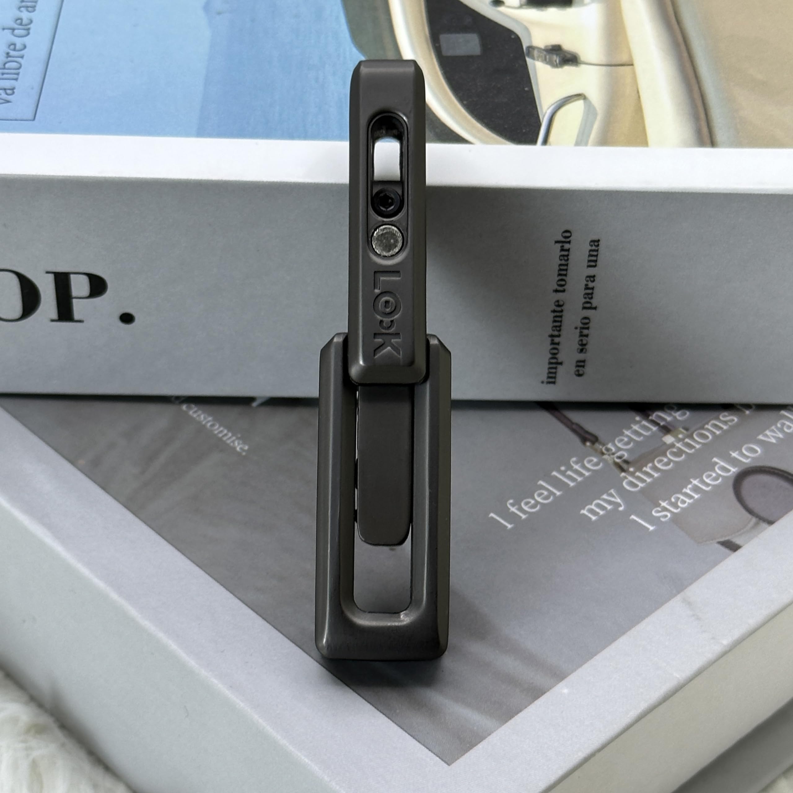 T-Conceal Fidget Slider EDC Push Haptic Slider Podwójna zabawka Xlock Dorośli Prezenty antystresowe