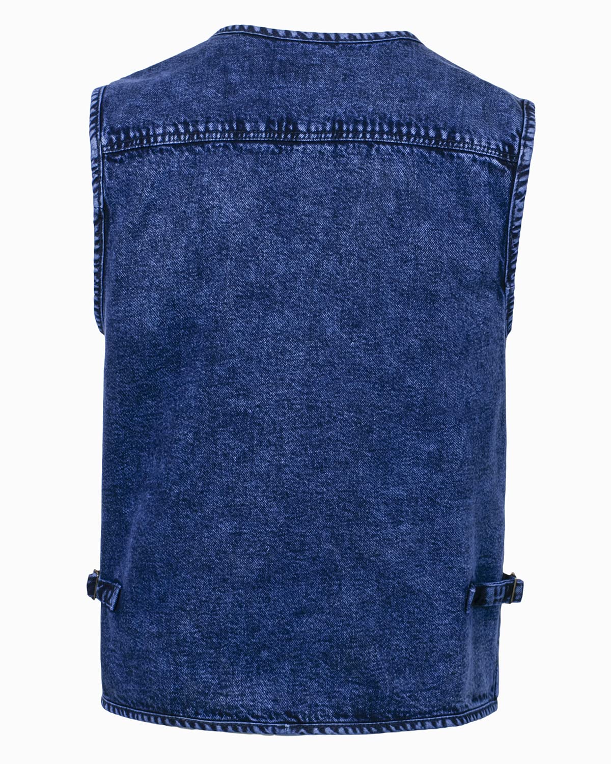Homme Gilet en Jean Motard Denim Gilet de Vélo Veste Sans Manches en Jean Multipoche Gilet en Jean pour Photographe Chasse Pêche Voyage