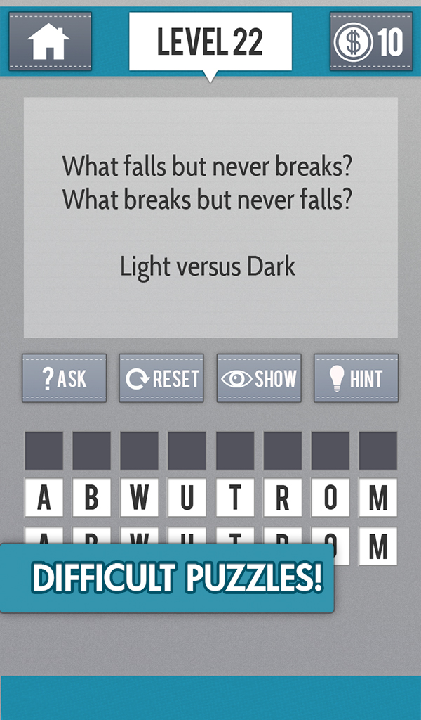 Missing Riddle Games The Riddle Game - A Word Puzzle Game - App on the Amazon Appstore