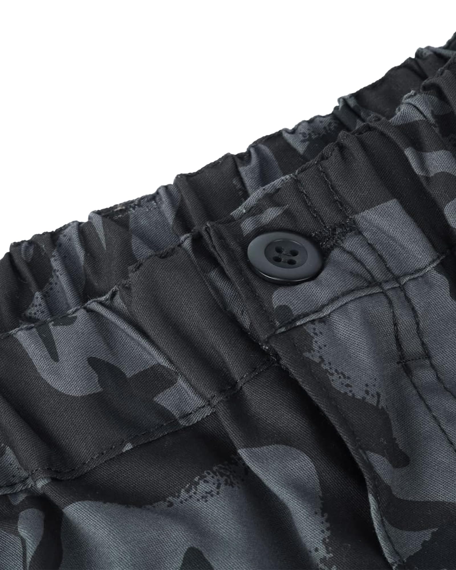 YAOBAOLE Short Court pour Homme - Poches Cargo - Pantalon en Tissu 3/4 - Pantalon de Trekking Militaire - pour la Plage, Les
