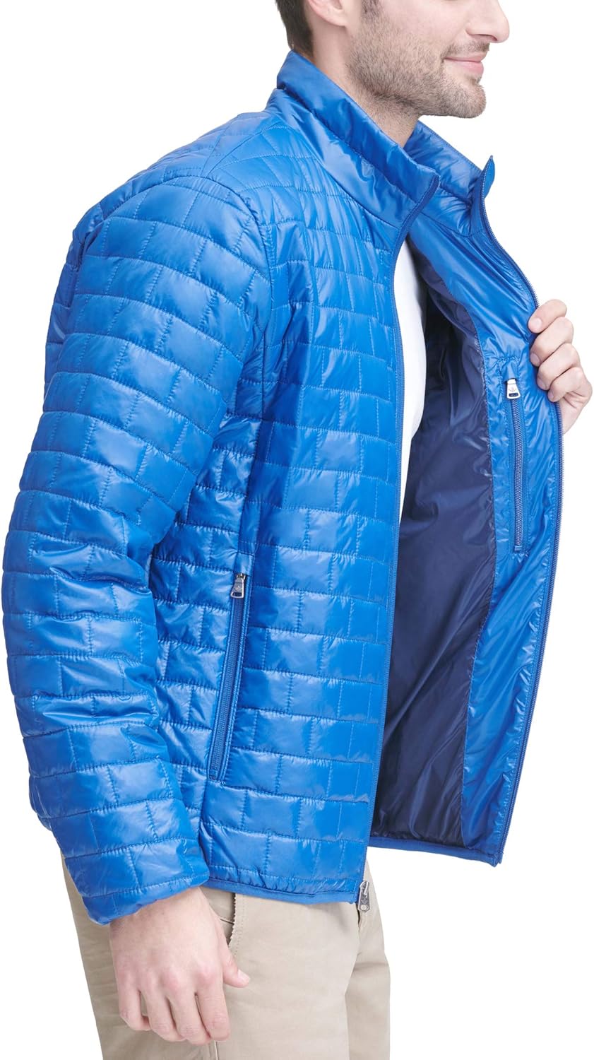 Dockers mens Lightweight Ultra Loft Quilted Packable Jacket (Regular and Big & Tall)