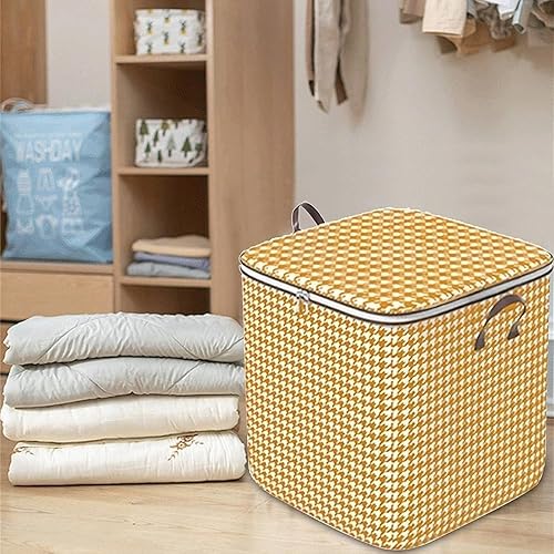 Miniatura 2 de Organizador de ropa de almacenamiento, contenedores de almacenamiento, organizador de ropa plegable con asas reforzadas y cremalleras resistentes,