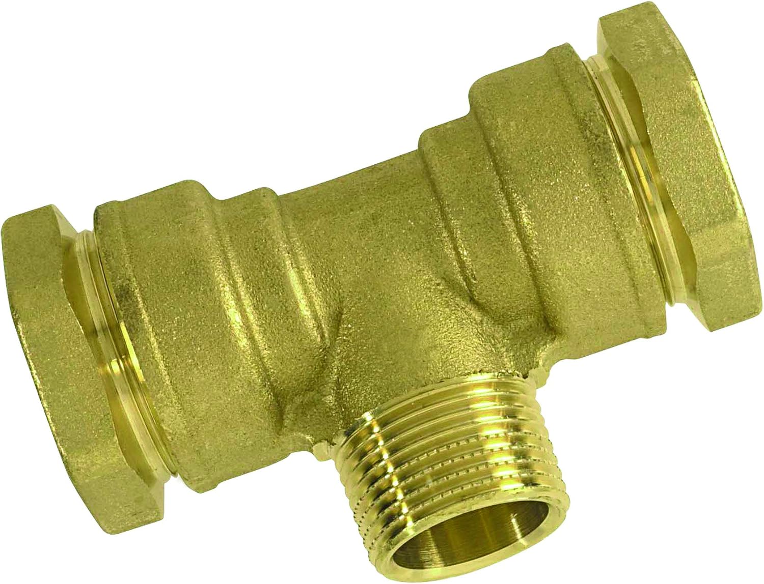 Boutt 2178689 SETMM3220 Tee Piece Brass for Polyethylene Pipe 20 x 27 Diameter 32