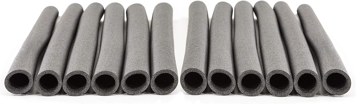 Enclosure Foam (Set of 12), Grey (PK0031) | EPE Foam Padding, Part 5067, Fits Multiple Round Trampoline Models, 3-Year Warranty