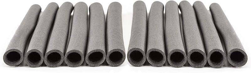 Enclosure Foam (Set of 12), Grey (PK0031) | EPE Foam Padding, Part 5067, Fits Multiple Round Trampoline Models, 3-Year Warranty