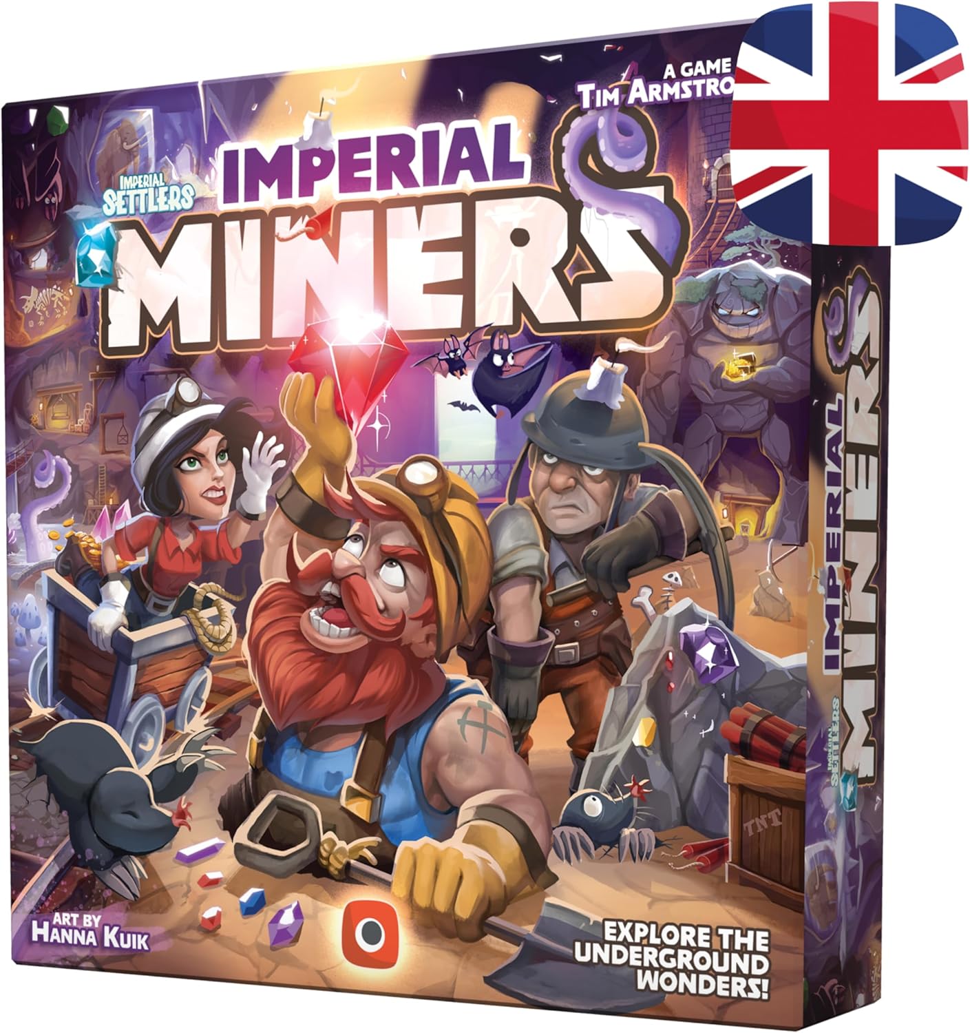 Imperial Miners by Portal Games, Strategy Board Game