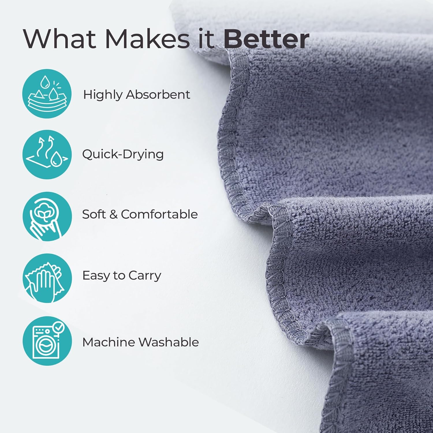 Review The Better Home Face Towel (40 * 60Cm) | Face Towel For