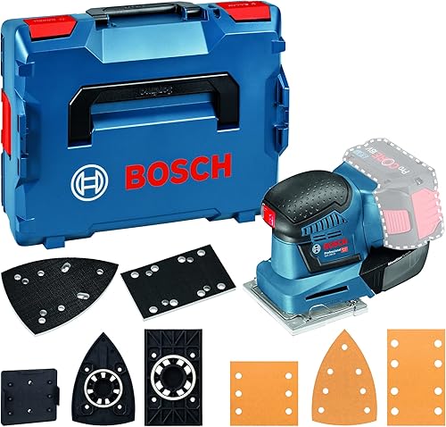 Bosch Professional Lijadora orbital inalámbrica Gss 18 V-10 (sin batería y cargador) - L-Boxx