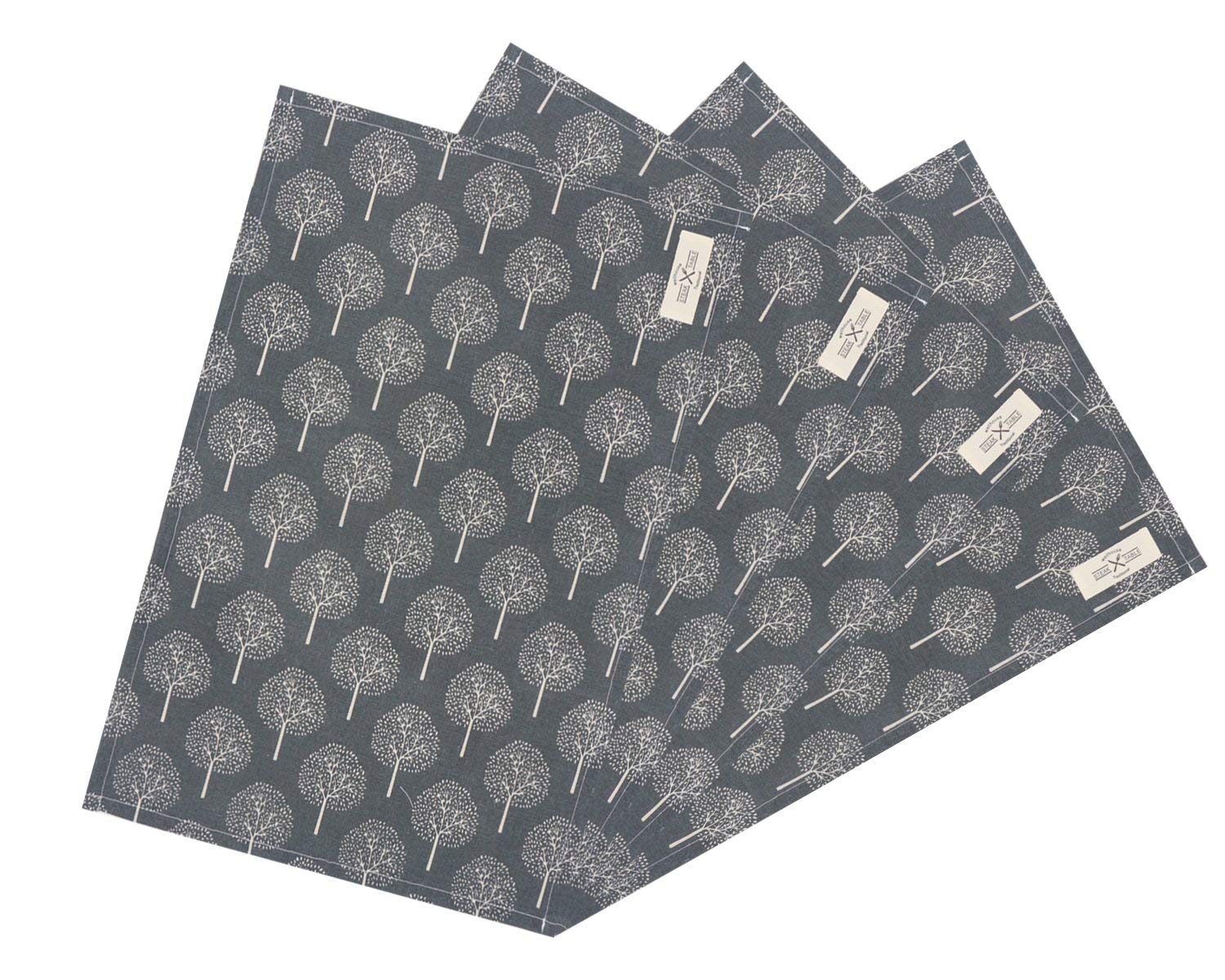 ランチョンマット40✖️60 ネイビー星 ネイビーギンガム 小学生 中学生