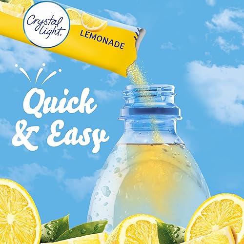 Miniatura 5 de Crystal Light Mezcla de bebidas de limonada paquetes de 10 unidades para llevar