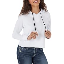 Rock & Republic Womens Logo Hoodie Sweatshirt