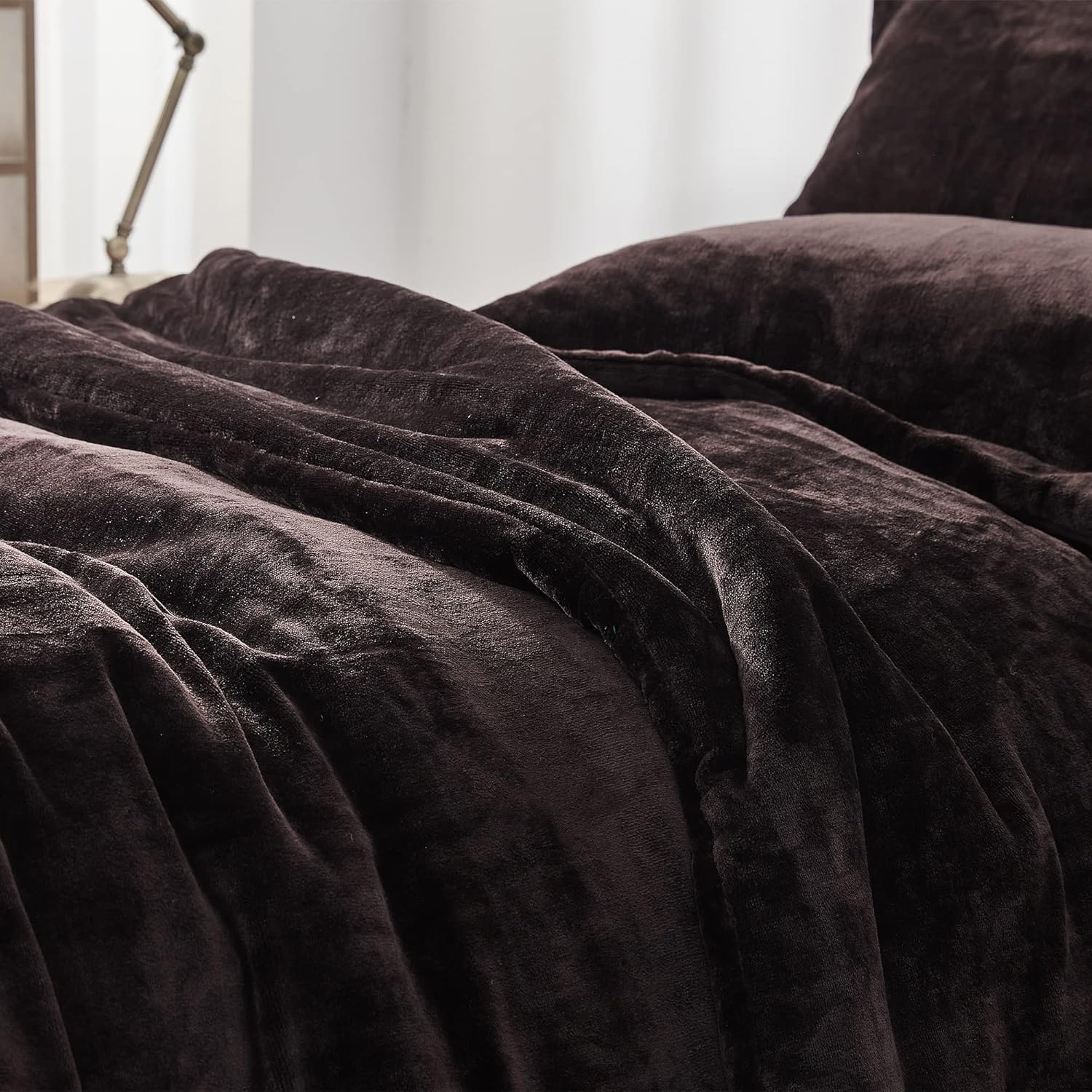 Byourbed The Original Plush - Coma Inducer® Oversized Queen Comforter Set - Dark Chocolate