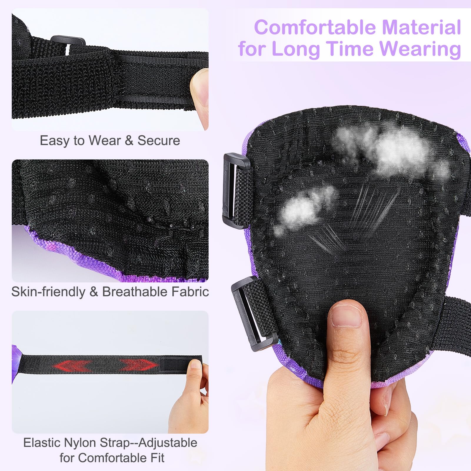 Set Protezioni Skateboard Bambini 6pcs - Ginocchiere, Gomitiere, Polsiere Regolabili