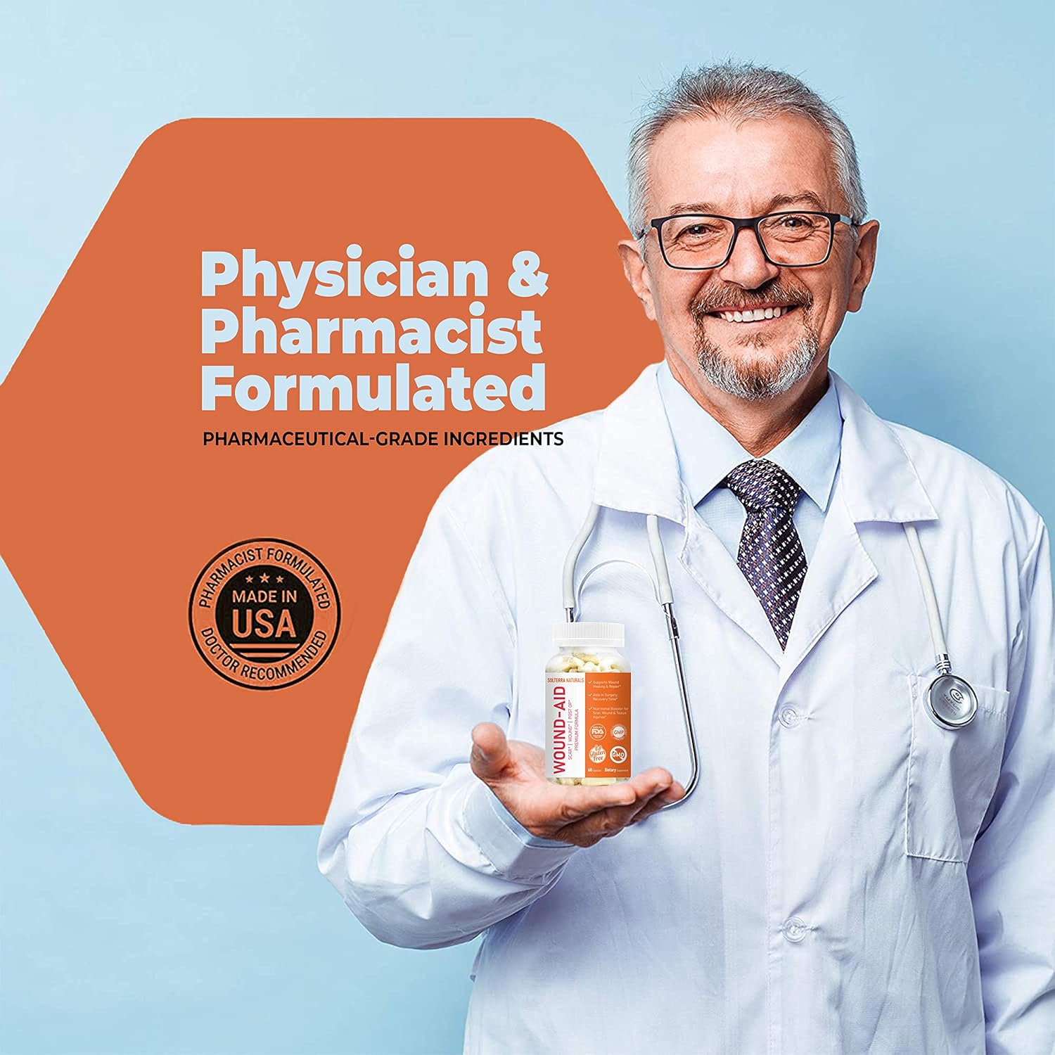 Wound Aid Natural PostSurgery Healing Vitamin for Australia Ubuy