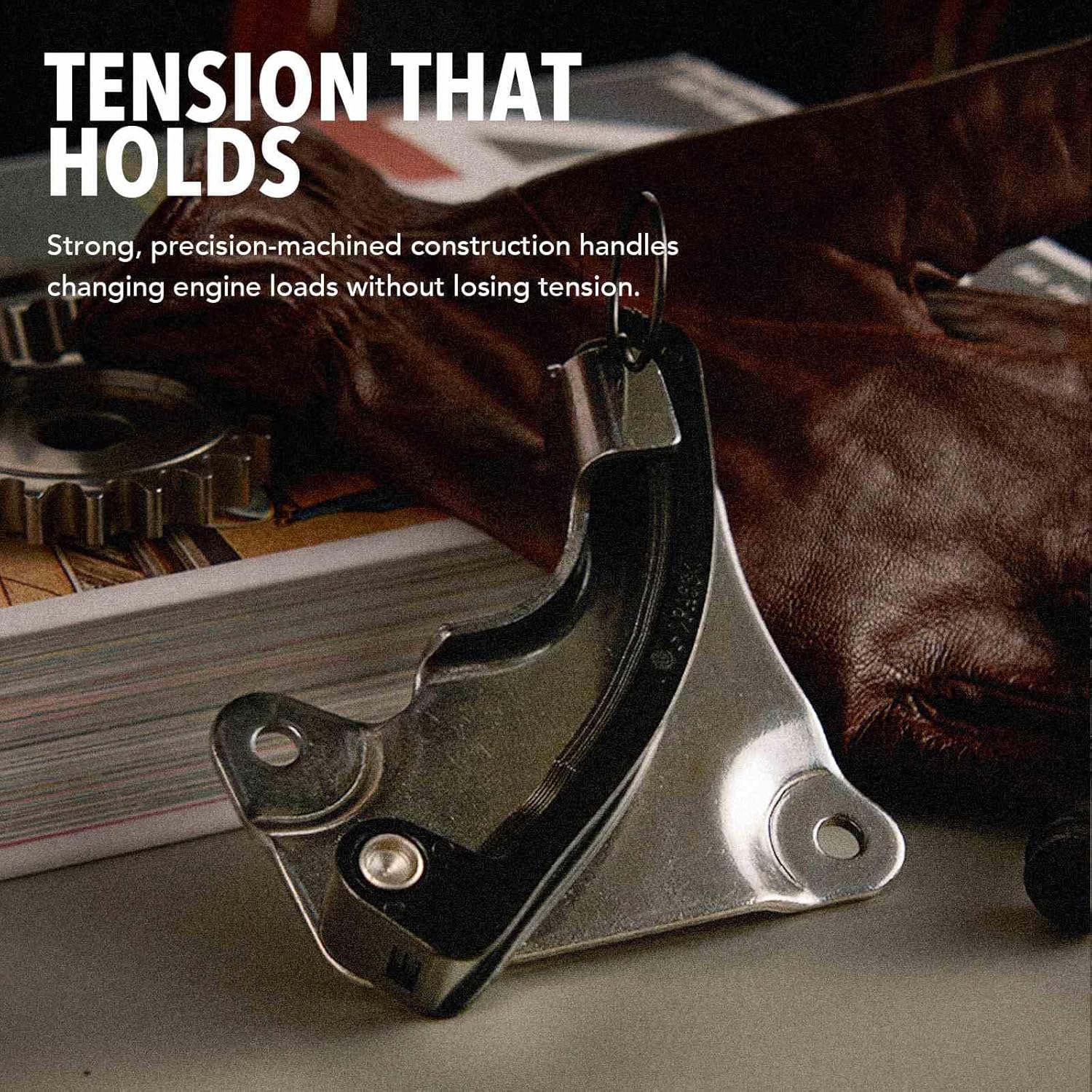 JC Whitney JFBAJCWTCK00095 Engine Timing Chain Kit with Tensioner - Fits SOHC V8 4.6L - Compatible with Ford F-150, F-150 Heritage, Explorer, Mustang, Expedition, Lincoln Town Car