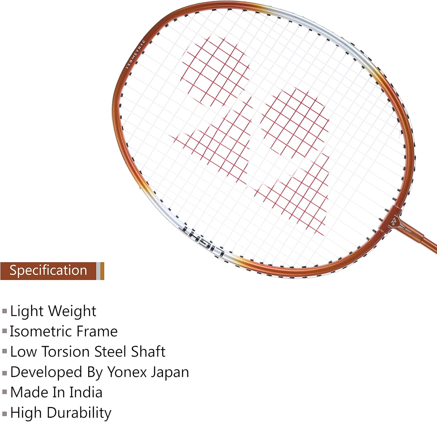 YONEX Badminton Racquet Set of 2