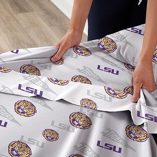 Miniatura 58 de Northwest NCAA Alabama Crimson Tide Juego de sábanas Queen Alabama Crimson Tide,Michigan Wolverines,Ohio State Buckeyes,Penn State Nittany