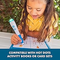 Vista 5 de Educational Insights Hot Dots Bolígrafo interactivo con luz, bolígrafo individual, aprendizaje interactivo, compatible con cualquier set Hot Dots