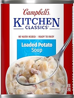 Campbell's Kitchen Classics Loaded Potato Soup, 14.5 oz Can