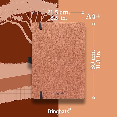 Miniatura 5 de Dingbats* Wildlife - Cuaderno de oso marrón A4 - Punteado