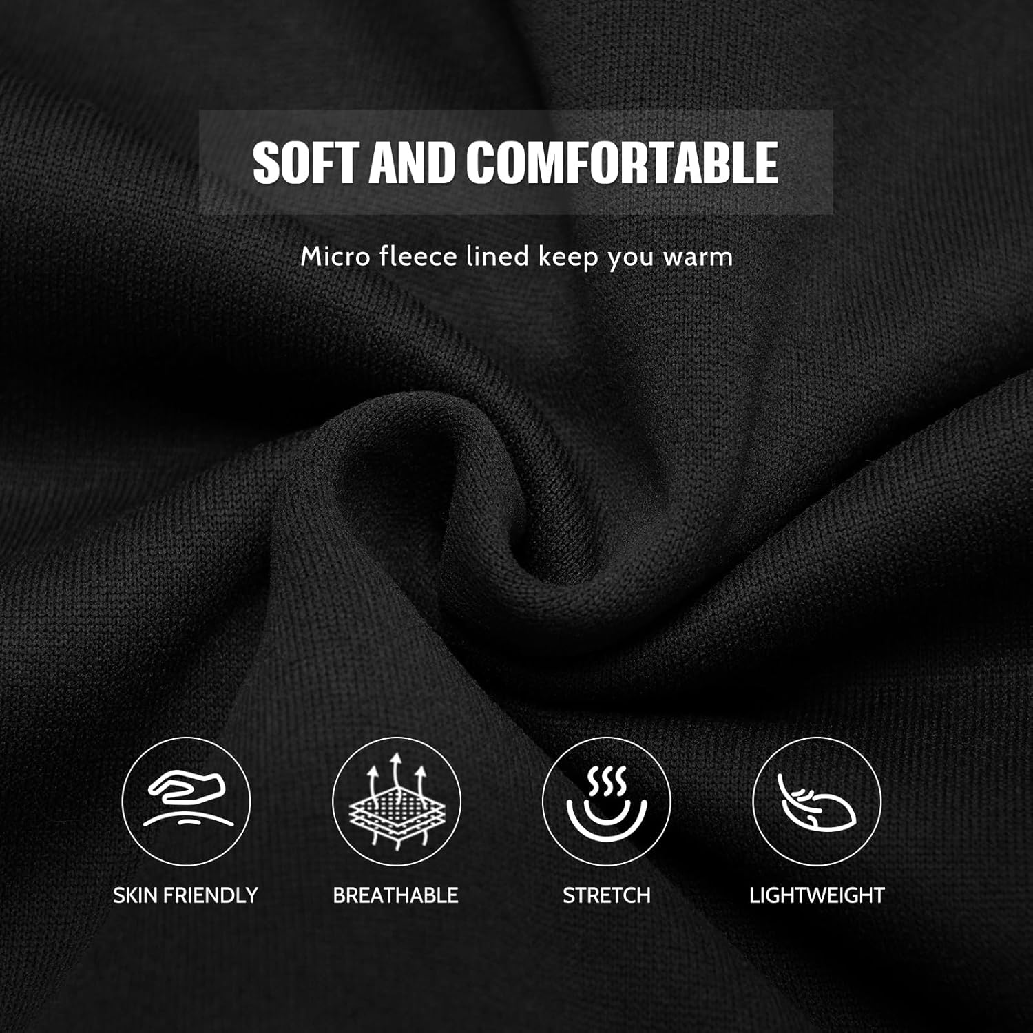 MANTORS Men's Fleece Hoodie Casual Long Sleeve 1/4 Zipper Pullover Sweatshirts - Image 5
