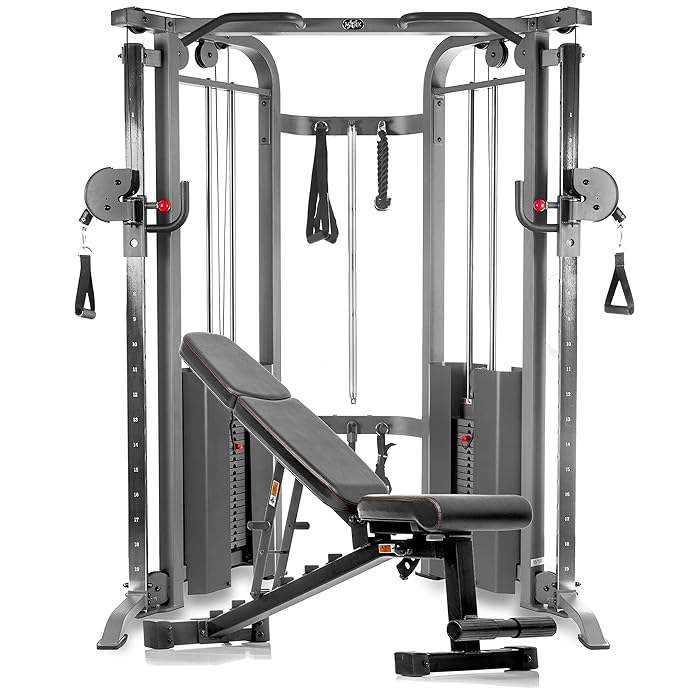 Buy XMark Functional Trainer Power Series Adjustable Flat Incline