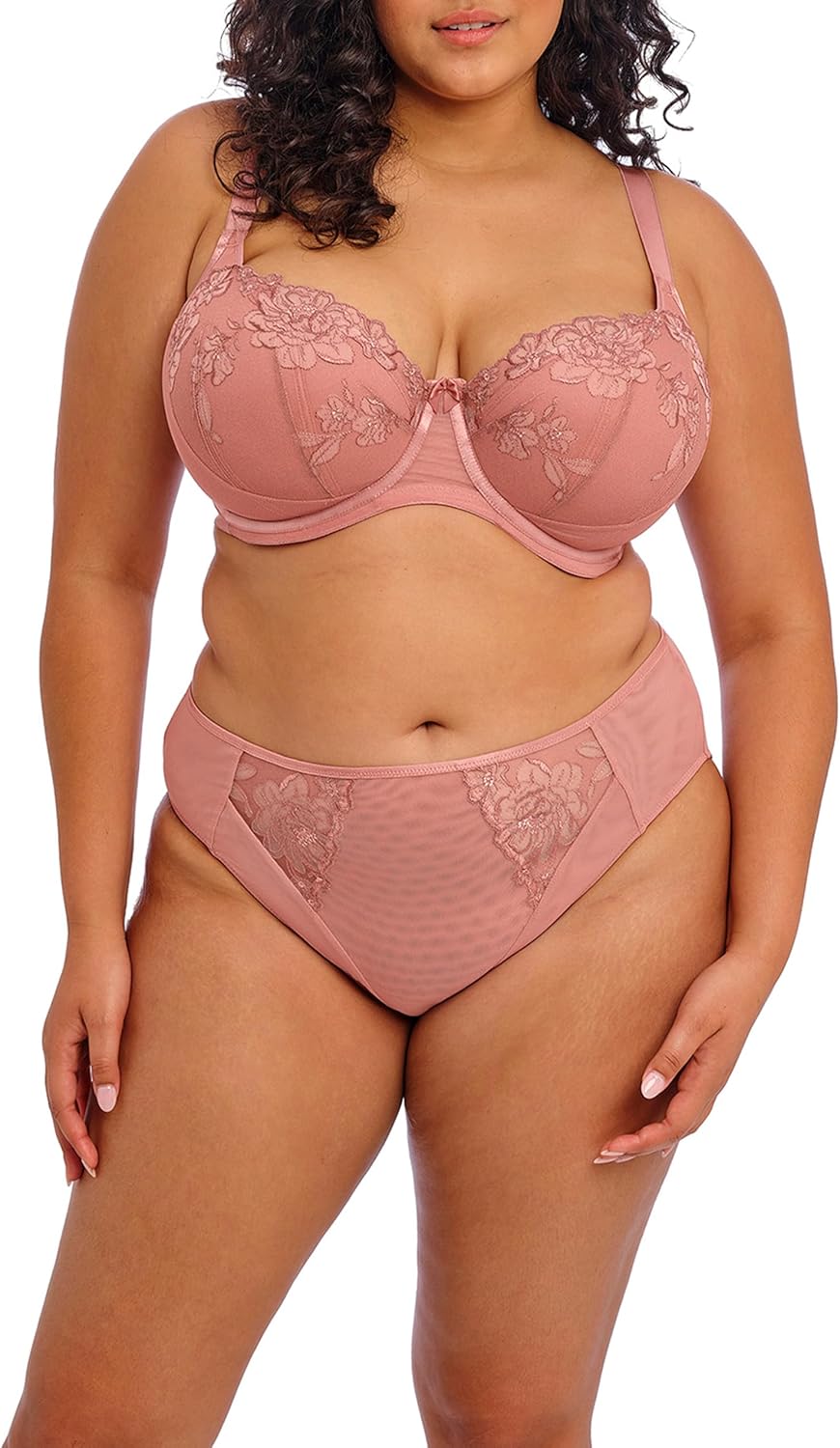 Elomi Women's Teagan Underwire Padded Half Cup Bra