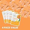 Mascarilla de hoja By Nature con Vitamina C + Colágeno y Vitamina E - Paquete de 4 3