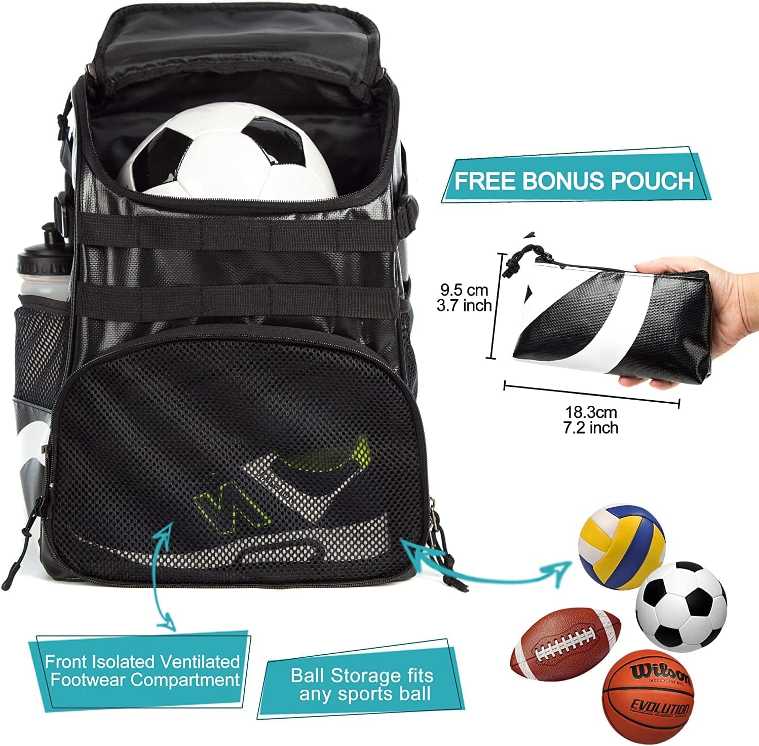 TRAILKICKER Basketball Backpack 