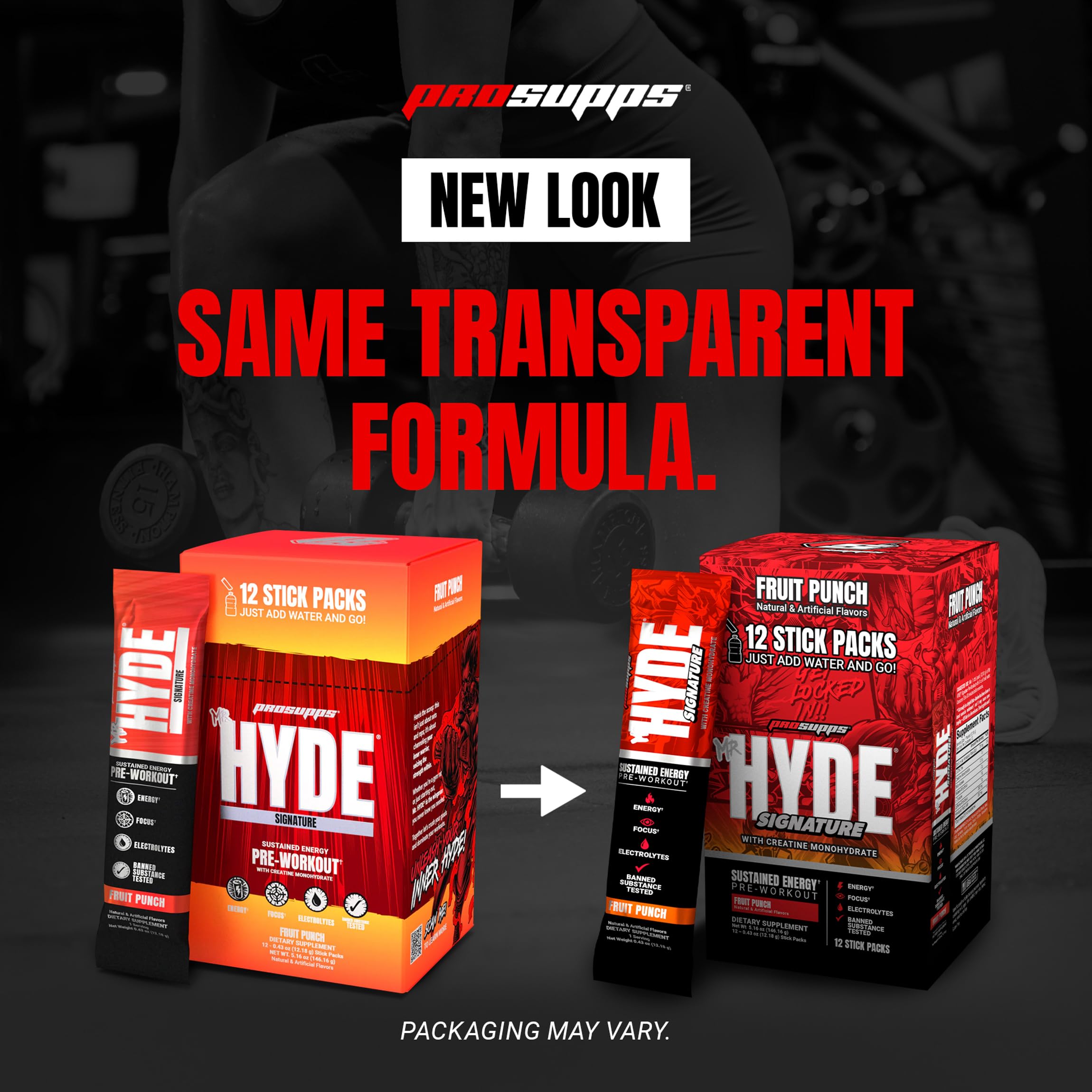 ProSupps Mr. Hyde Signature Pre Workout Drink Mix, Fruit Punch — Amazon image 7