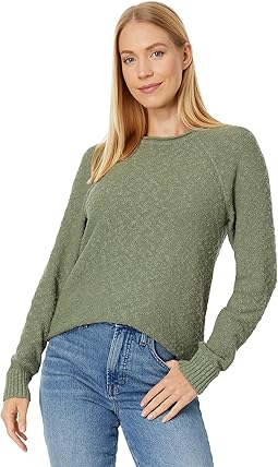 Midweight Cotton Slub Rollneck Pullover