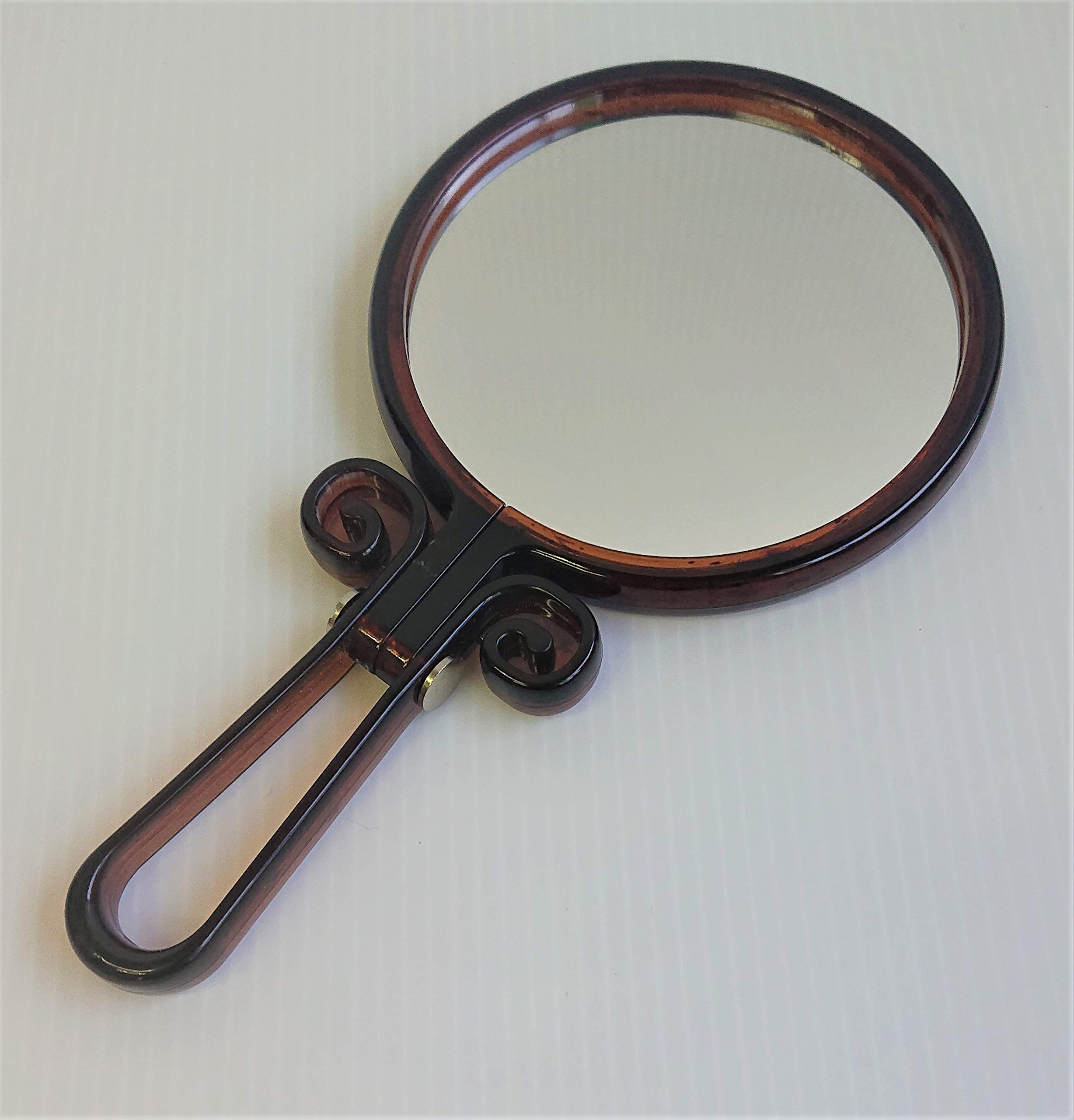 アンティーク 鼈甲 コンパクト ミラー 鏡 ベッコウ ベッ甲 【公式通販】