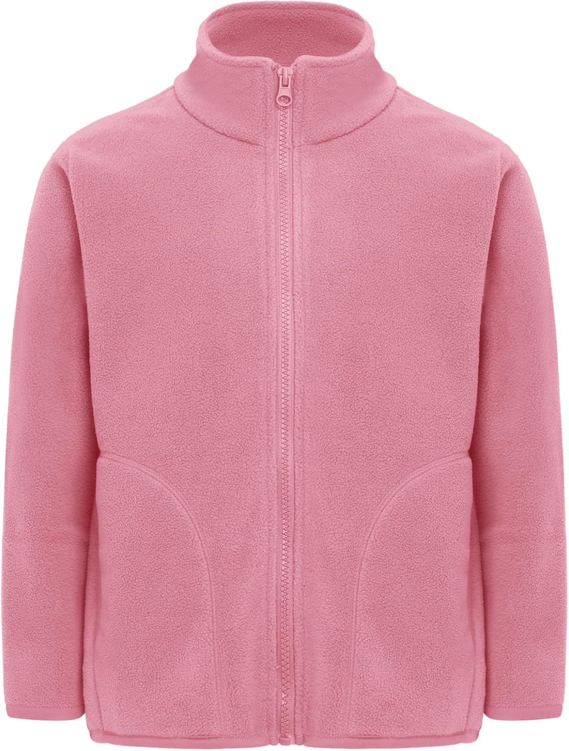 Kids Zipper Sweatshirt Warm Outwear Stand Collar Fleece Coat Jacket Winter Outdoor Activities Coat