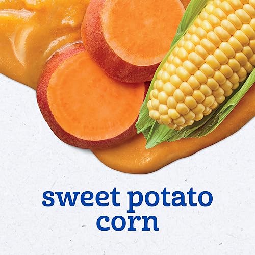 Vista 47 de Gerber 2nd Foods - Alimento para bebés, mezcla de puré de piña y pera, natural y sin OMG, tarros de 4 onzas, 2 paquetes con 8 unidades (16 unidades).
