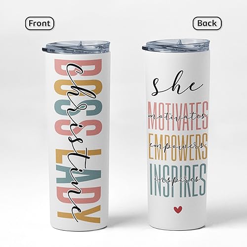 Miniatura 2 de Regalos personalizados para mujer jefa, vaso de 20 onzas, regalos de coordinador del caos, regalos de cumpleaños, Navidad, Día del jefe para jefa,
