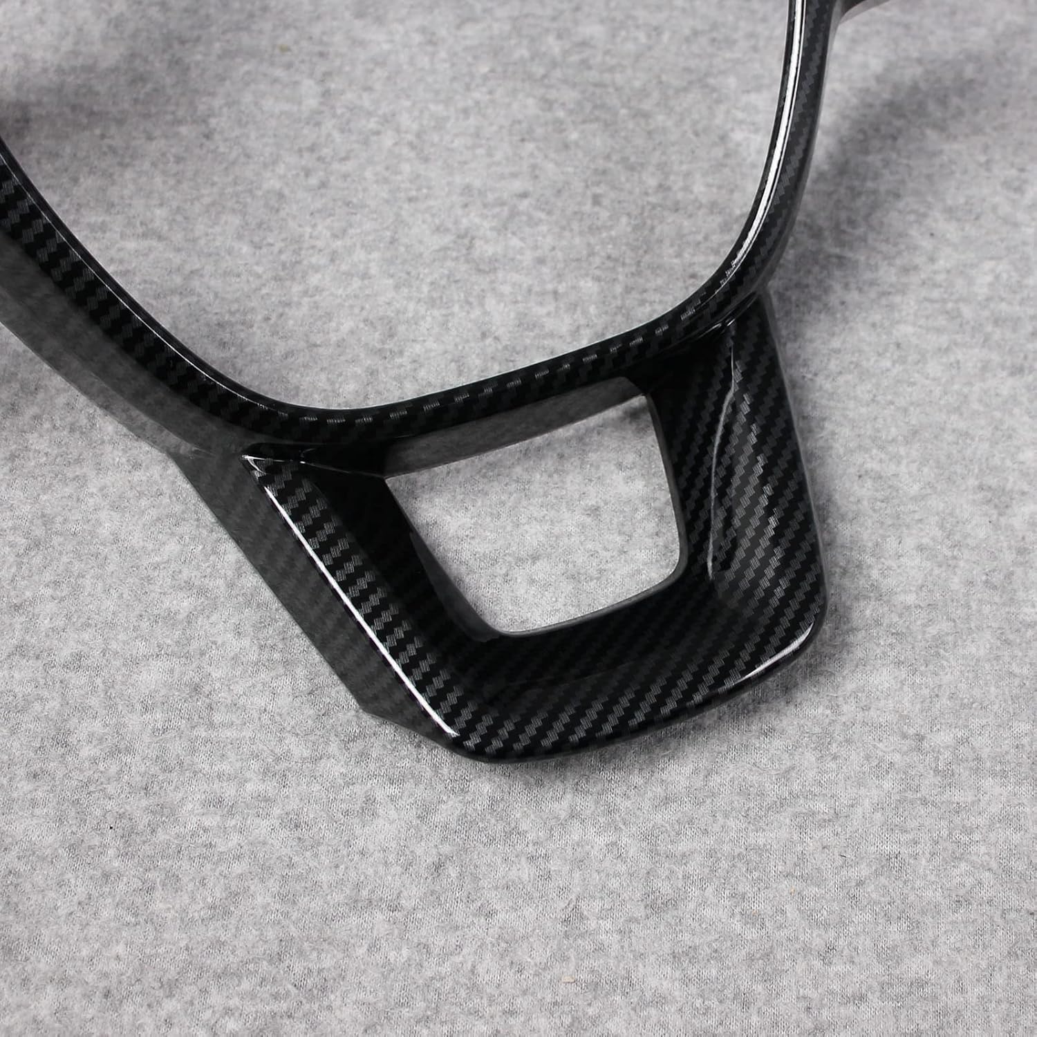 for Honda CRV CR-V 2023 2024 2025 2026 Wheel Steering Trim Panel Cover Trims ABS Carbon Fiber Pattern
