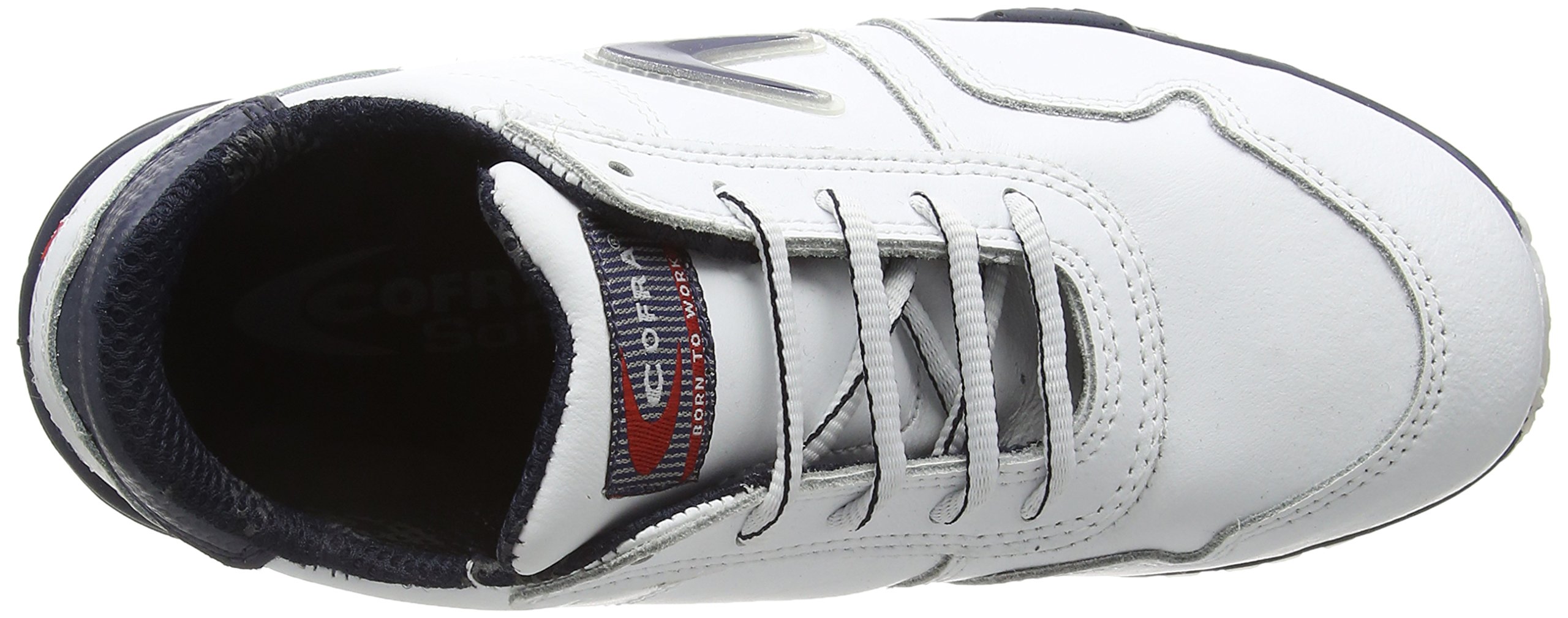 Cofra, Scarpe di Sicurezza da ginnastica Nuvolari S3 SRC, taglia 44, in pelle bianca
