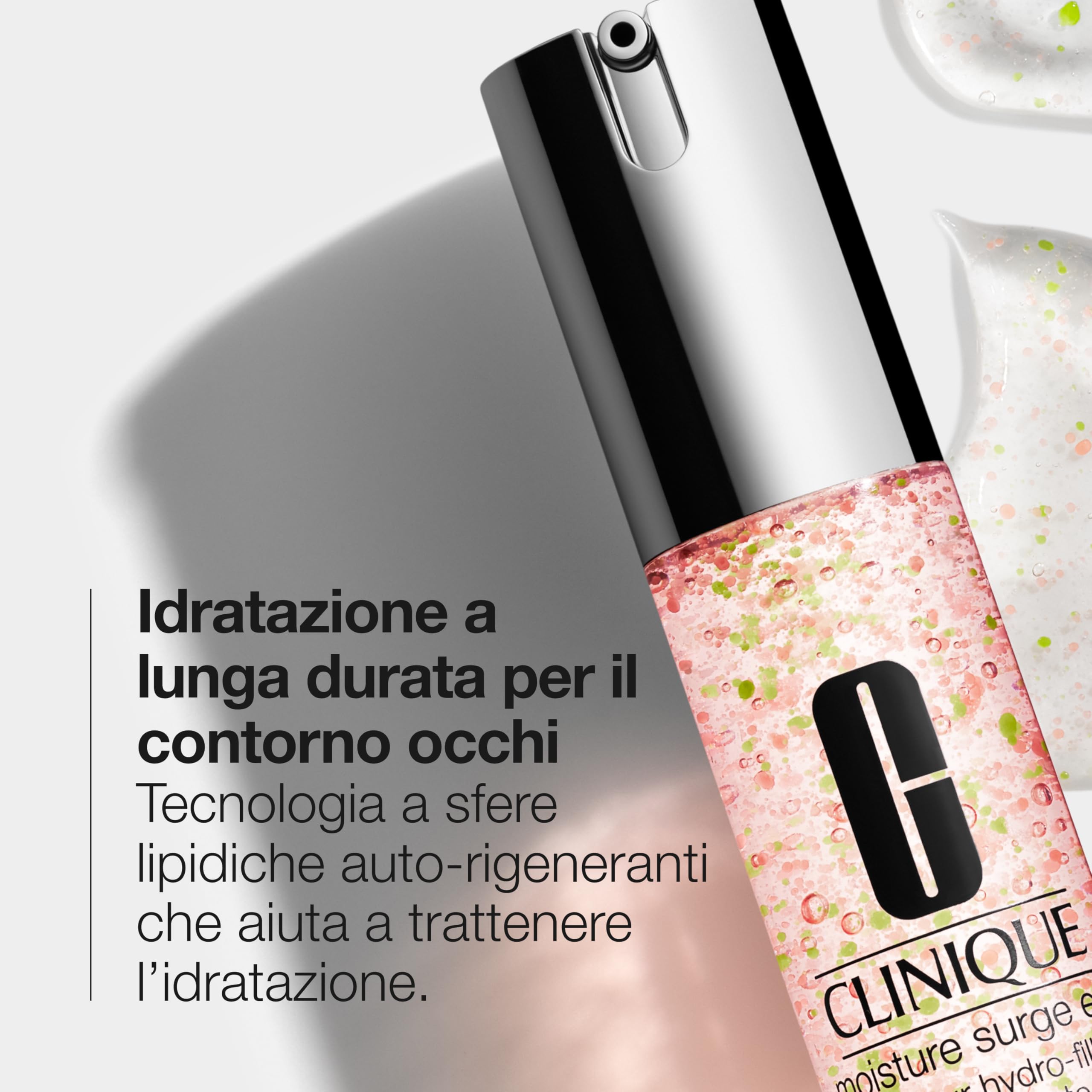 Clinique Moisture Surge Eye 96-Hour Hydro-Filler Concentrate crema contorno occhi | Idratante e illuminante, 15 ml