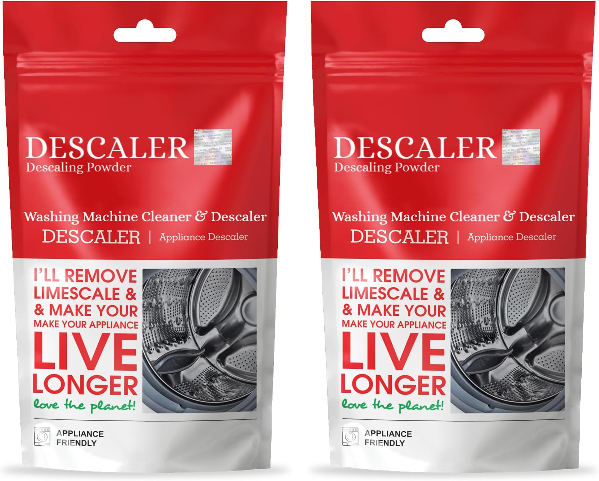 Washing Machine Cleaner, Descaler For Washing Machine Front Load And Top Load, Washing Machine Cleaning Powder, Descaling Powder For Washing Machine 100 Gm (Pack Of-2)