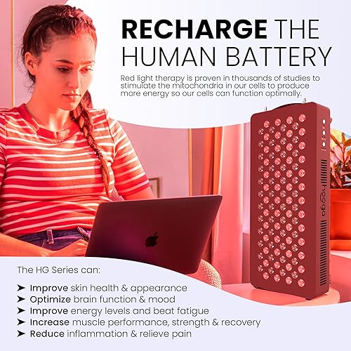 Miniatura 5 de Terapia de luz roja por Hooga 660nm 850nm terapia de luz LED cercana al infrarrojo Alta potencia baja salida de FEM para energía alivio del dolor