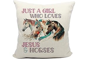 Vivid Horse Pillow Cover, Unleash the Equine Charm in Your Home