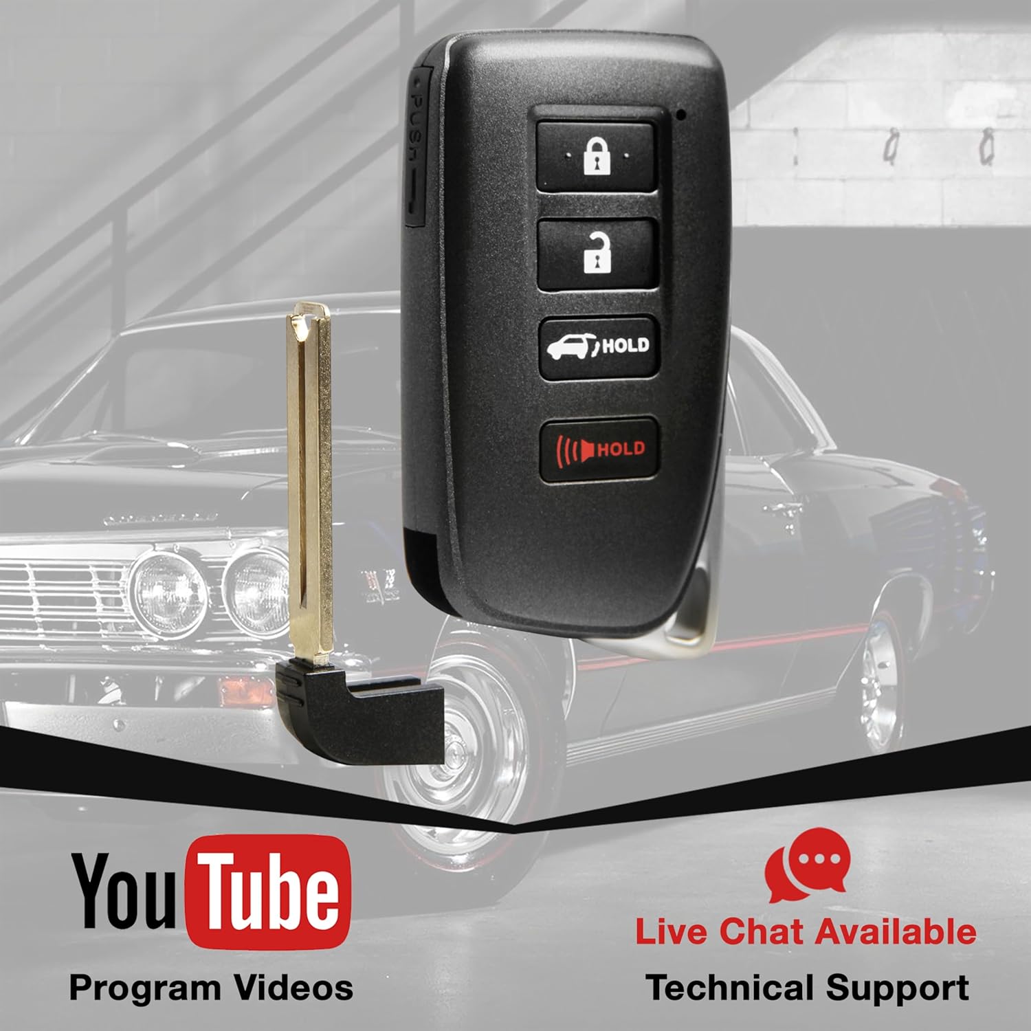 USARemote Key Fob Replacement Keyless Entry Remote for 2016 2017 2018 2019 2020 2021 Lexus LX570 RX350 RX350L RX450H RX450HL 4-Button Proximity Smart Key (HYQ14FBB, G Board 0010, 89904-0E160)