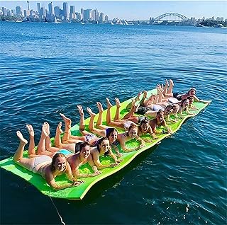 Floating Pad Water Mat, Recreation Ultimate Swimming Foam Pool Floating Mattress, Durable Smooth Foam Float Mats for Pool Beach Ocean River Lake,3.5m*1.5m*20mm ()