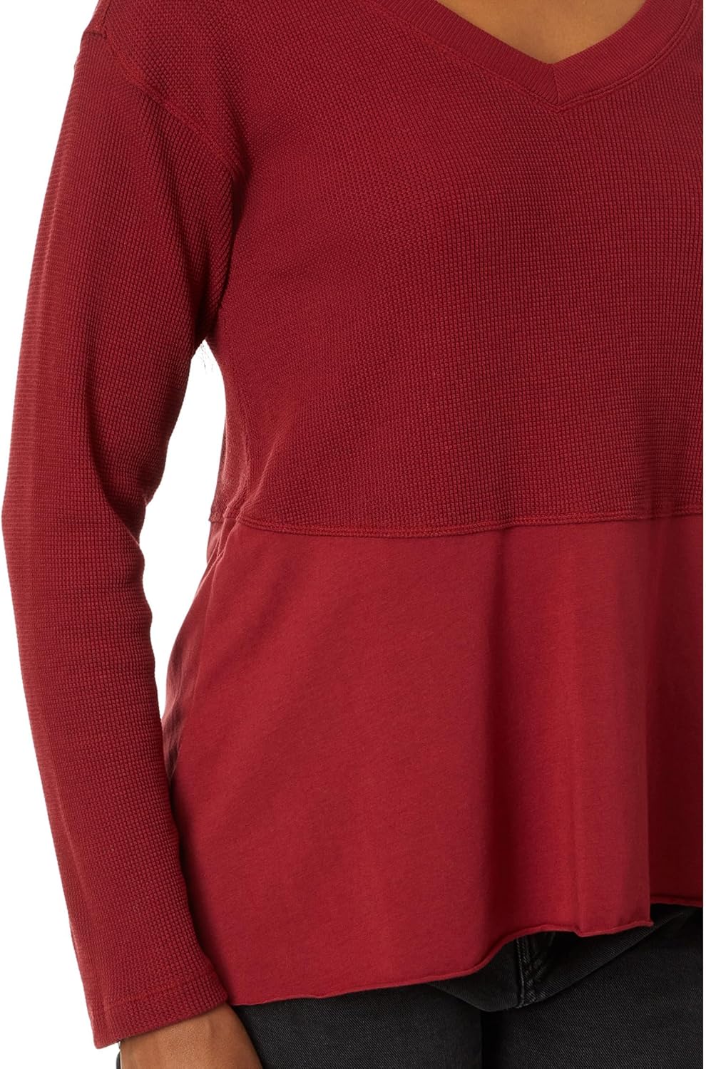 Mod-O-Doc Women's Long Sleeve Shark Bite Top - Image 3