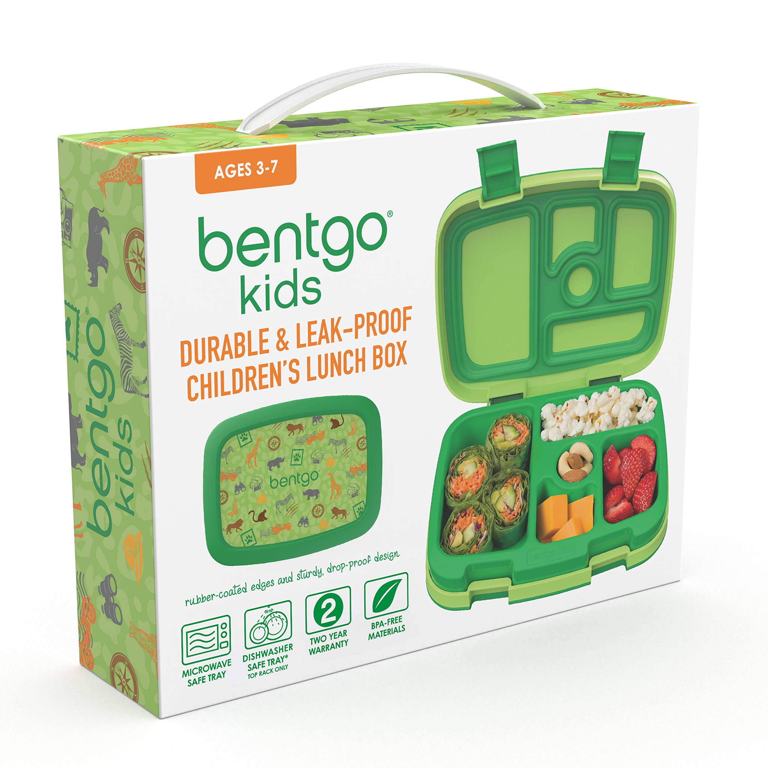 Bentgo Kids Prints LeakProof, BentoStyle Kids Lunch Box