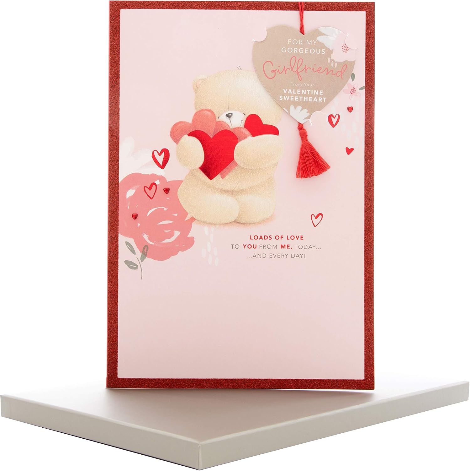 Hallmark Luxury Boxed Valentine's Day Card 'Girlfriend' - Large