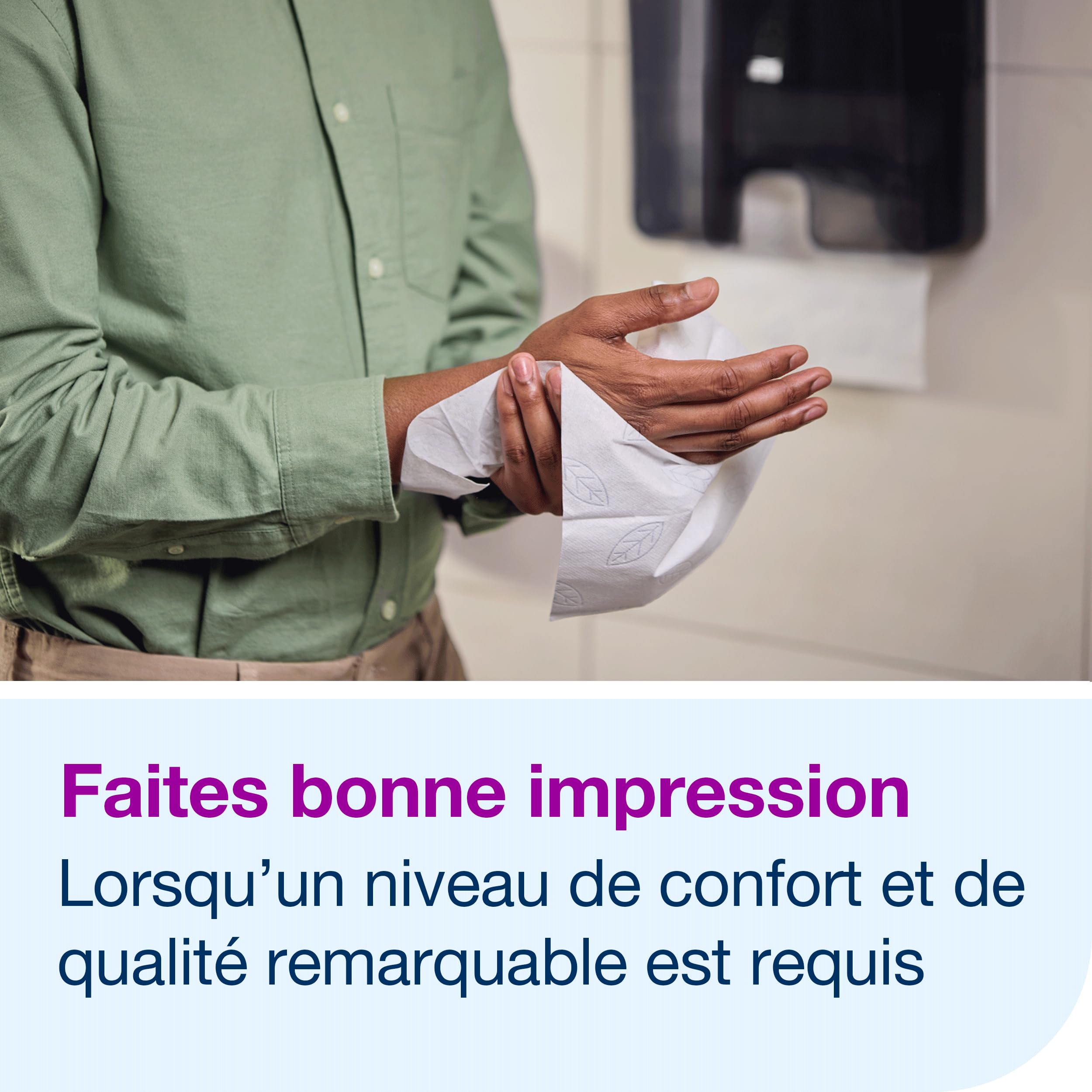Tork Xpress Compressed Soft Multifold Hand Towels Blanc H2, Advanced, 2-ply, M-fold, Large, 6 x 200 Feuilles, 600454